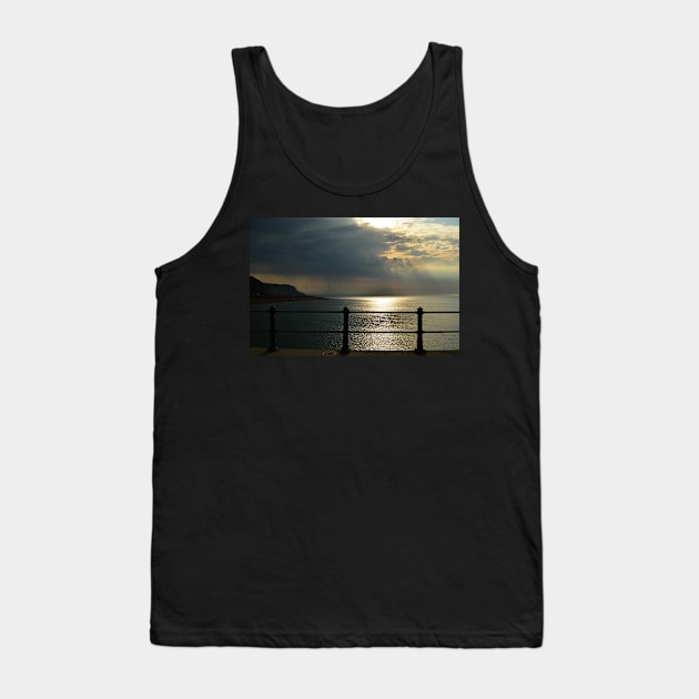 View out to sea as rain approaches Tank Top by vkirbys